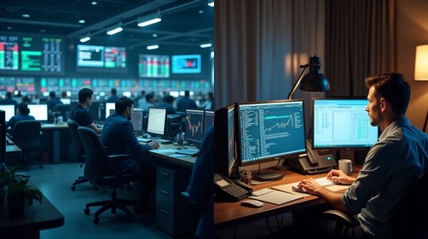 Quelles sont les différences entre le broker et le trader ?